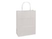 Clairefontaine - 25 Sacs cadeau kraft - 16 cm x 8 cm x 21 cm - blanc