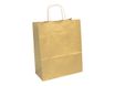 Clairefontaine - 25 Sacs cadeau kraft - 22 cm x 10 cm x 27 cm - or