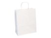 Clairefontaine - 25 Sacs cadeau kraft - 22 cm x 10 cm x 27 cm - blanc