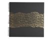 Exacompta Aramy - Album photos 32 x 32 cm - 60 pages - noir/or