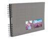 Exacompta Milano - Album photos 32 x 22 cm - 50 pages - gris