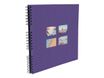 Exacompta Milano - Album photos 32 x 32 cm - 60 pages - violet