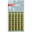 Apli Kids - Adhésif décoratif - étoiles or (3 feuilles)