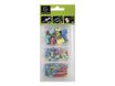 Exacompta Iderama - Kit de 58 attaches (pince-notes, trombones et punaise - couleurs pastels assorties