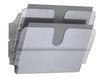 Durable Flexiplus - Trieur mural porte-document - 2 cases A4 horizontal - transparent