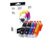 Cartouche compatible Epson 26XL Ours Polaire - pack de 4 - noir, cyan, magenta, jaune - Switch