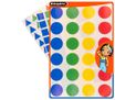 Cléopâtre - 72 gommettes géométriques - 4 cm - 4 couleurs - repositionnables