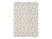 Oberthur Goya - Carnet de notes souple - A5 - ligné - 200 pages - petites fleurs fond beige
