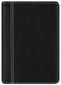 Agenda de poche spiralé Delta Palermo - 1 semaine sur 2 pages - 8 x 12 cm - noir - Brepols