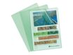Exacompta - 10 Pochettes coin - A4 - 12/100 - vert transparent