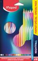 Maped Nightfall - 18 Crayons de couleur bois