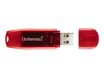 Intenso Rainbow Line - clé USB - 128 Go - rouge