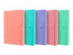 Oxford Signature - Cahier A5 - 160 pages - petits carreaux (5x5 mm) - disponible dans différentes couleurs pastels