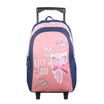 Sac à dos à roulettes Lililou - 1 compartiment - rose - Bagtrotter