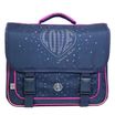 Cartable Poivre Blanc 38 cm - 2 compartiments - bleu - Bagtrotter
