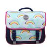 Cartable Phileas 38 cm - 2 compartiments - arc-en-ciel - Bagtrotter
