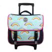Cartable à roulettes Phileas 38 cm - 2 compartiments - arc-en-ciel - Bagtrotter
