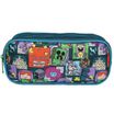 Trousse rectangulaire Minecraft - 2 compartiments - vert - Bagtrotter