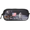 Trousse rectangulaire Nasa - 1 compartiment - noir - Bagtrotter