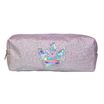 Trousse rectangulaire Licorne - 1 compartiment - violet - Bagtrotter
