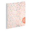 Cahier de textes spiralé Elsa - 17 x 22 cm - Exacompta