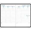 Recharge pour Agenda SAS Agora - 1 semaine sur 2 pages - 10,5 x 15,5 cm - Exacompta