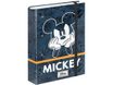 Mickey Mouse - Classeur à anneaux avec 50 feuilles et 6 intercalaires - A4 - bleu foncé