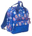 Sac à dos Les Petites Bombres Cachemire - 2 compartiments - bleu - Kid'Abord
