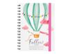 Legami - Carnet de notes - A5 - 200 pages - ligné - air balloon