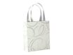 Clairefontaine Premium - Sac cadeau - 12 cm x 4,5 cm x 13,5 cm - arabesque blanc