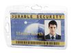 Durable Hartbox - Porte-badge - pour 54 x 87 mm - transparent