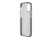 Force Case Life - coque de protection pour Iphone 12 Mini - transparent contour noir