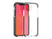 Force Case Life - coque de protection pour Iphone 11 Pro - transparent contour noir