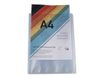 Exacompta Kreacover Chromaline - Porte vues personnalisable - 160 vues - A4 - incolore