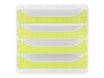 Exacompta Chromaline BigBox - Module de classement 4 tiroirs - vert transparent