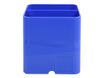 Exacompta Pen Cube Iderama - Pot à crayons magnétique - bleu