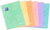Oxford EasyBook Pastel - Cahier polypro 17 x 22 cm - 96 pages - grands carreaux (Seyes) - disponible dans différentes couleurs