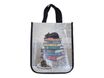 Kiub Bug Art - Sac de courses recyclé - chaton/livres