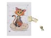 Kiub Kook Enfant - Journal intime - A6 - 160 pages - chat mignon