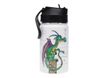 Kiub Kook - Gourde avec paille - 350 ml - dragon