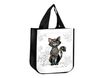 Kiub Kook - Sac de courses recyclé - chat noir