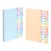 Viquel Rainbow Pastel - trieur à soufflet - pour A4 - à onglets - disponible en différents coloris