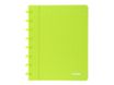 Atoma - Cahier polypro A5 - 144 pages - petits carreaux (5x5 mm) - vert