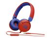 JBL Jr310 - casque filaire avec micro pour enfant - rouge