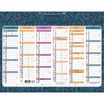 Calendrier Mini Labo - 6 mois par face - 43 x 33,5 cm - Exacompta