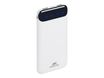 RIVACASE Rivapower VA2240 - powerbank / batterie de secours rechargeable pour smartphone - 10000 mAh - blanc