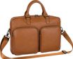 Detroit - sacoche ordinateur 15,6'' - 2 poches - camel