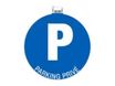 Exacompta - Panneau de signalisation adhésif - Parking privé - 30 cm de diamètre