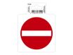 Exacompta - Panneau de signalisation adhésif - Entrée interdite - 10 cm de diamètre