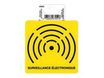 Exacompta - Pictogramme adhésif "surveillance électronique" - 100 x 100 mm